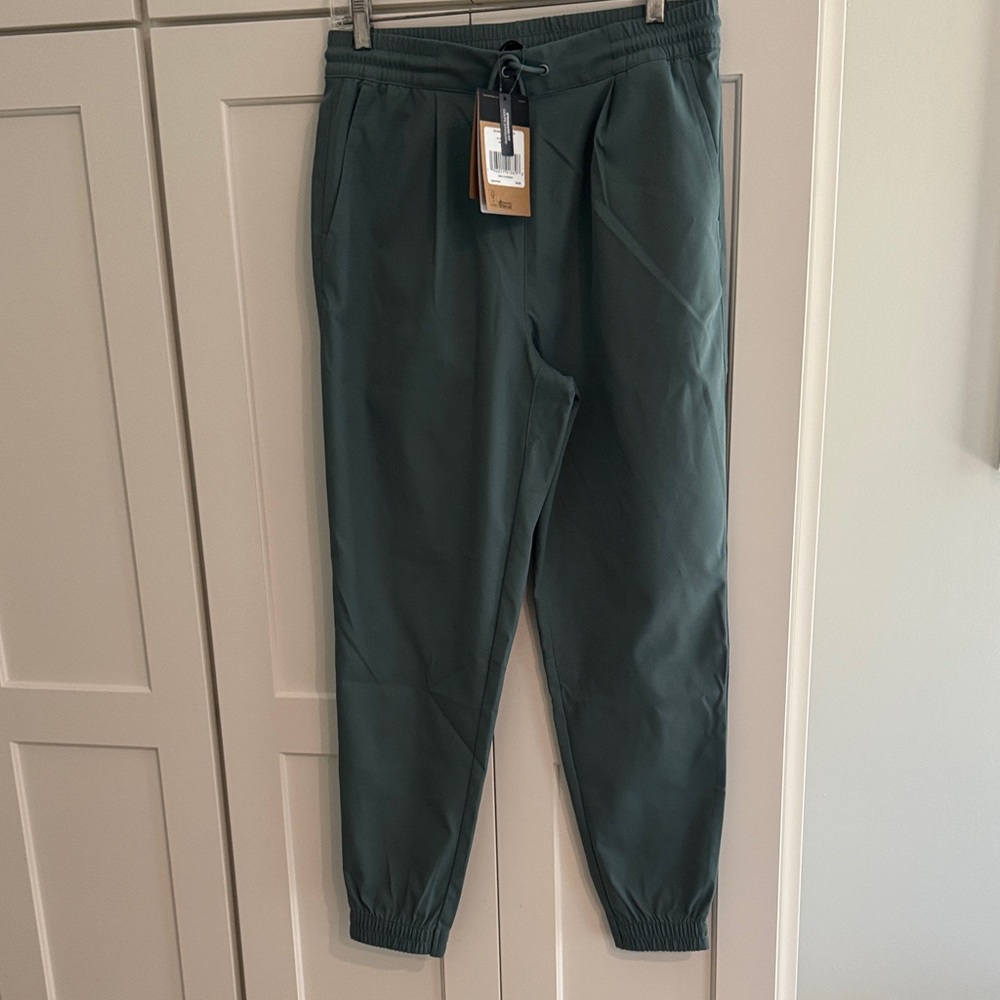 The North Face Green Jogger Sweatpants Elastic Cuffs